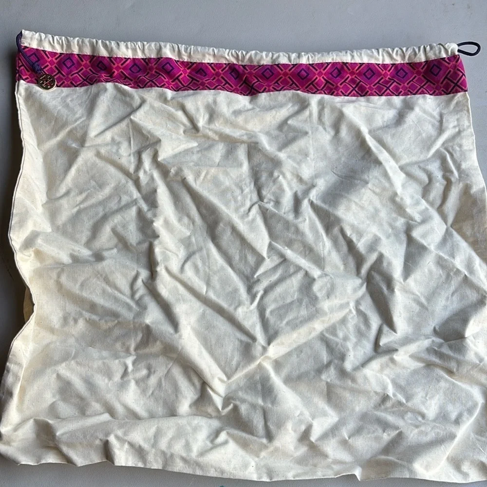 Tory Burch drawstring dust / laundry bag